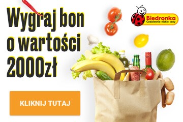 Biedronka - wygraj bon