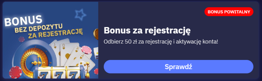 50 zł bez depozytu